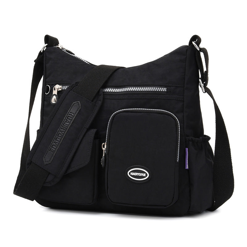 Women's Pretty Nylon Cloth Fashion Waterproof Shoulder Bags