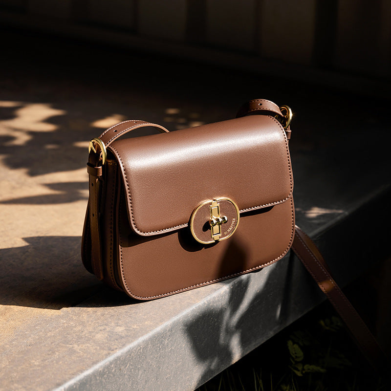Women's Trendy Fashion Female Senior Leather Shoulder Bags