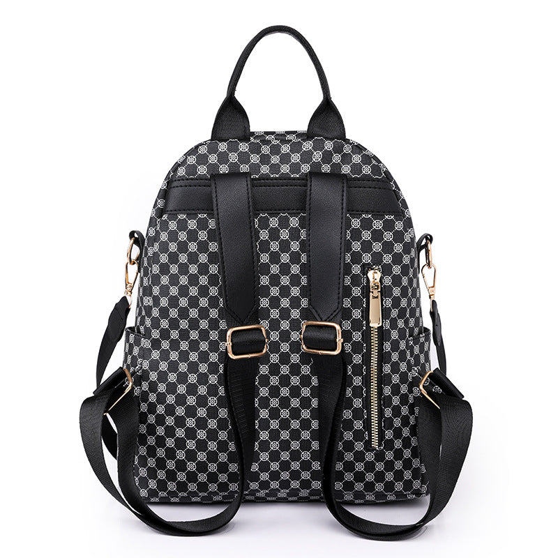 Women's Simple Fashion Large Capacity Printed Backpacks