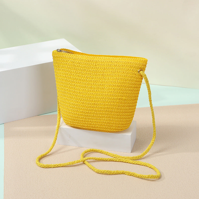 Summer Straw Seaside Woven Beach Affordable Phone Bags