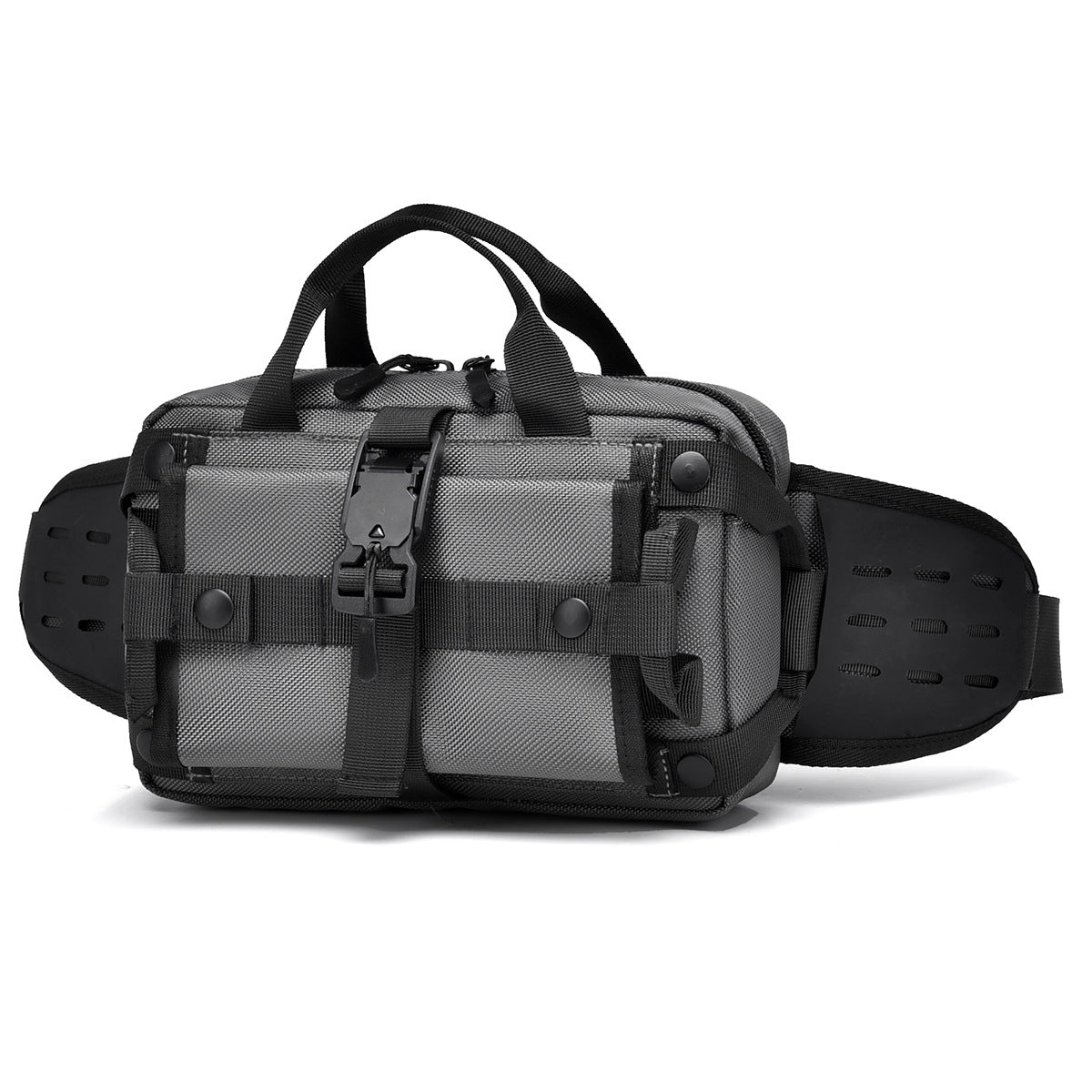 Men's Creative Fashion Waterproof Tactics Slanted Men's Waist Packs