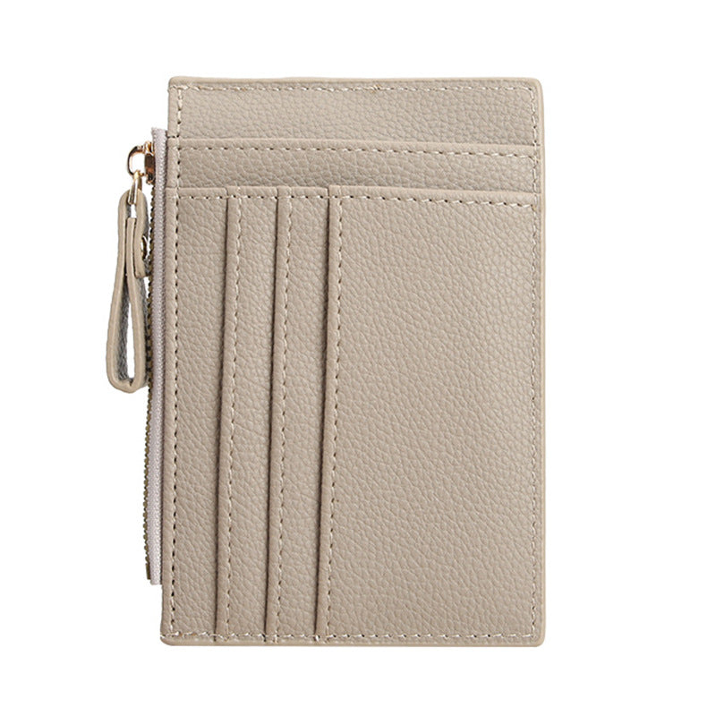 Women's Korean Style Cute Multiple Slots Minimalist Card Holder