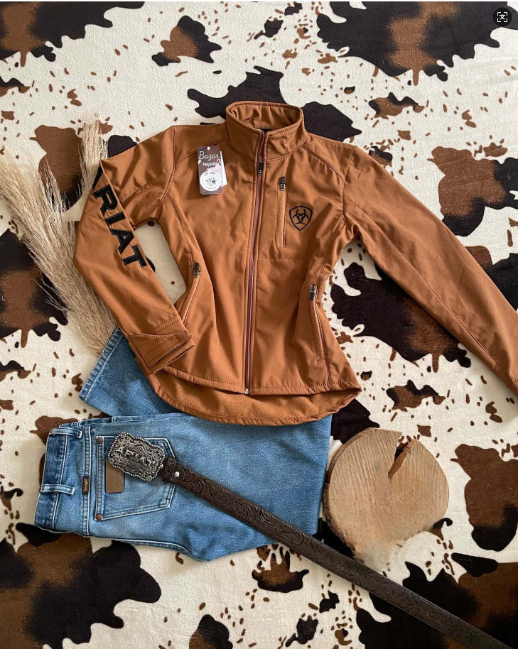 Women's Trends Slim Denim Stand-up Collar High-grade Jackets