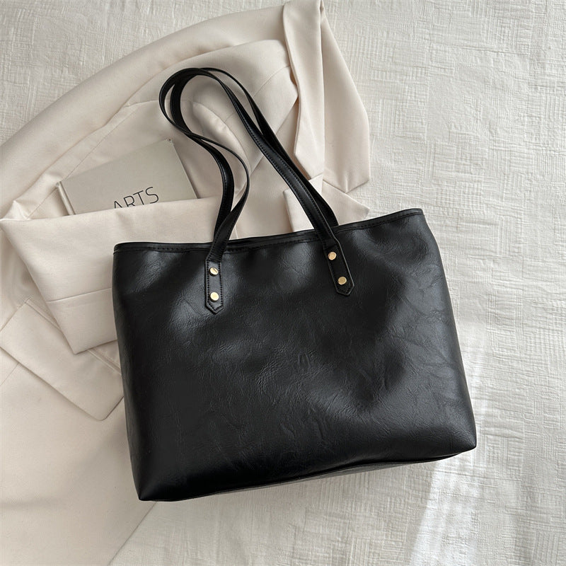 Capacity Korean Style Commuter Early Spring Fashion Tote Bags