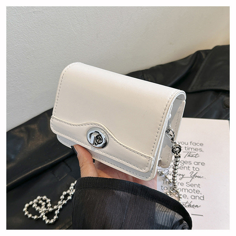 Fashion Twist Style Simple Chain Daily Crossbody Bags