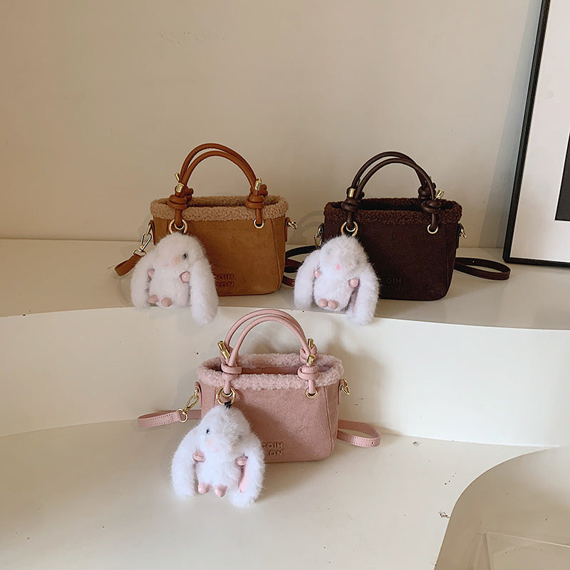 Women's Retro Leisure Winter Fashion Korean Simple Shoulder Bags