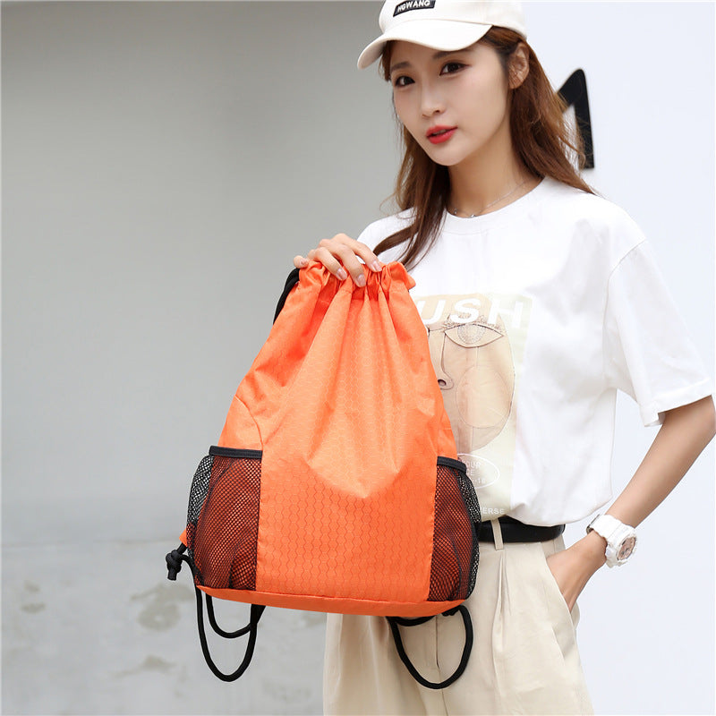 Creative Drawstring Basketball Football Swim Simple Sports Backpacks