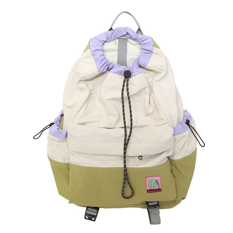 Summer Lightweight Drawstring Pull String Large Backpacks