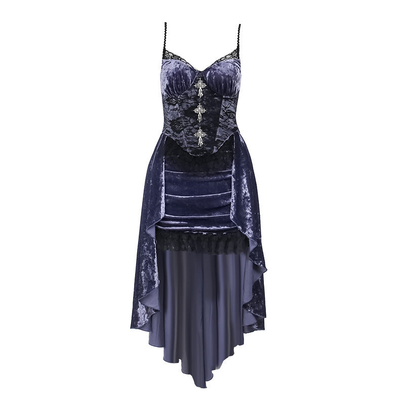 Women's Elegant Sexy Slim Fit Purple Strap Clothing