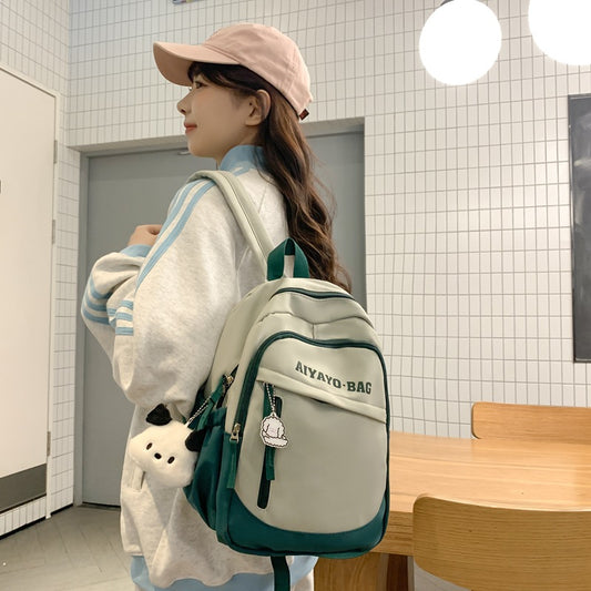 Women's Good-looking Spring Outing Make-up Class Lightweight Backpacks