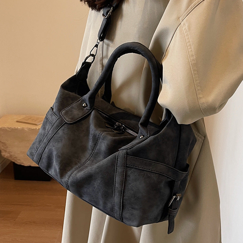Women's Large Capacity Versatile Textured Traveling Portable Travel Bags
