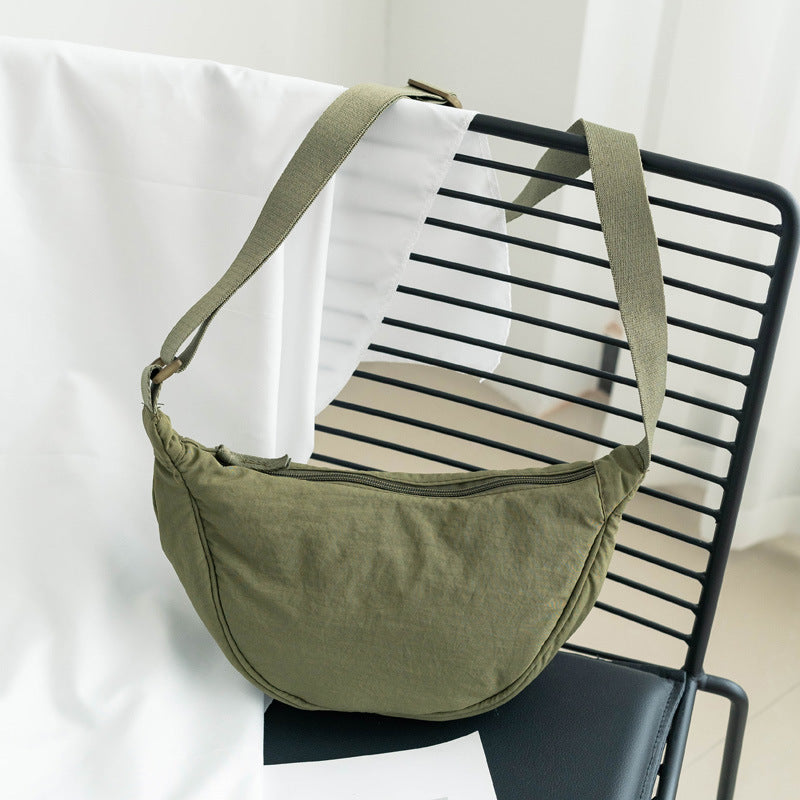 Women's Fitting Room Nylon Dumpling Cloth Crossbody Bags