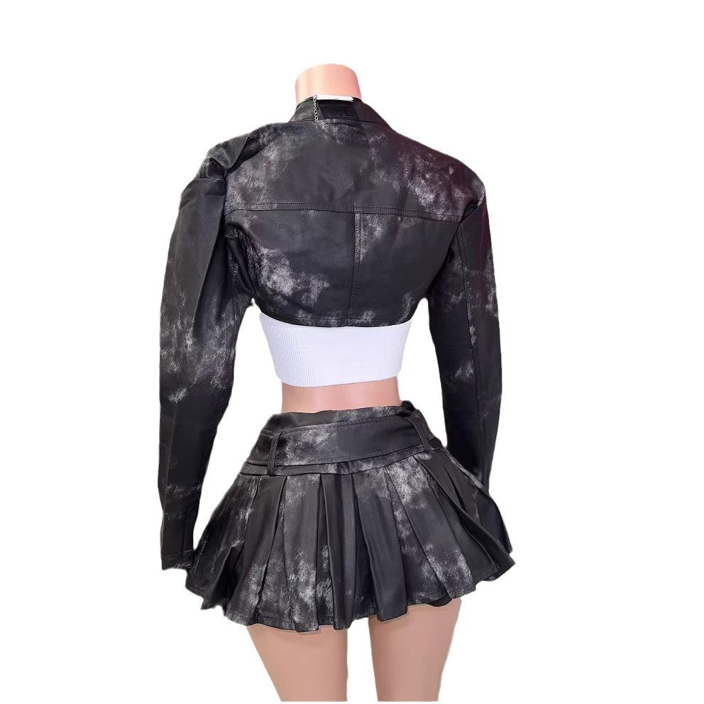 Women's Versatile Retro Hot Leather For Jackets