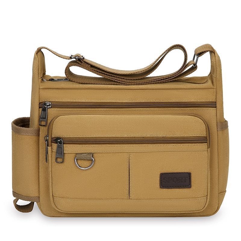 Men's Canvas Retro Large Capacity Versatile Men's Shoulder Bags