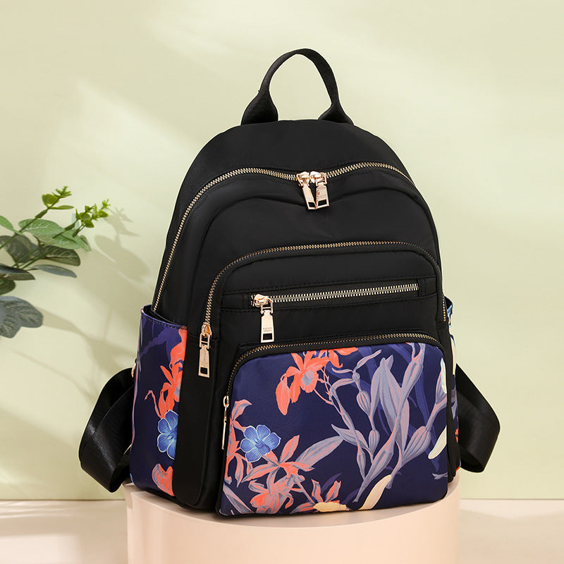 Women's Fashionable Waterproof Nylon Cloth Multifunctional Trendy Backpacks