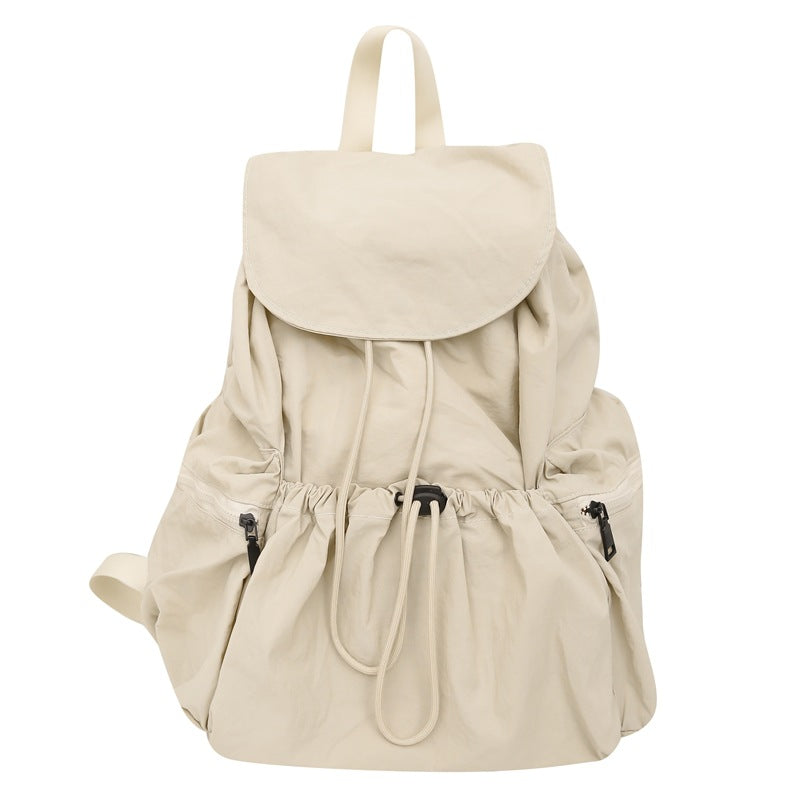 Women's & Men's & Climbing Neutral Korean Nylon Portable Backpacks