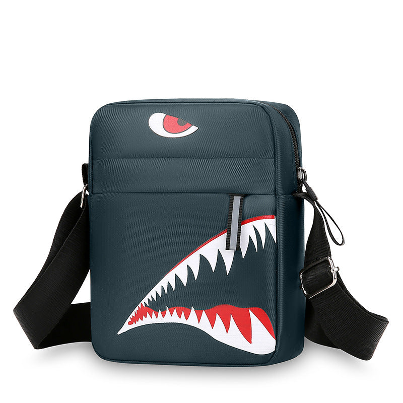 Men's Fashion Large Capacity Waterproof Lightweight Boy Men's Shoulder Bags