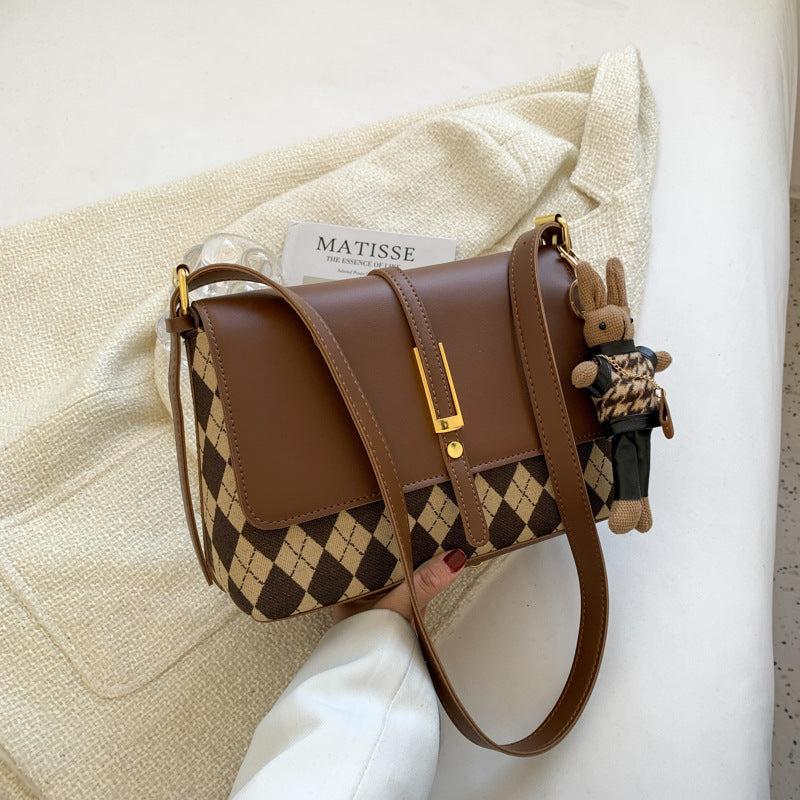 Women's Large Capacity Fashionable Niche High-grade Western Crossbody Bags