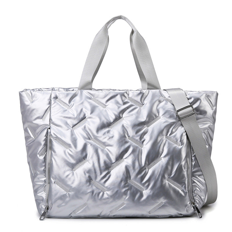 Women's Yoga Fitness Dry Wet Separation Waterproof Cotton Travel Bags