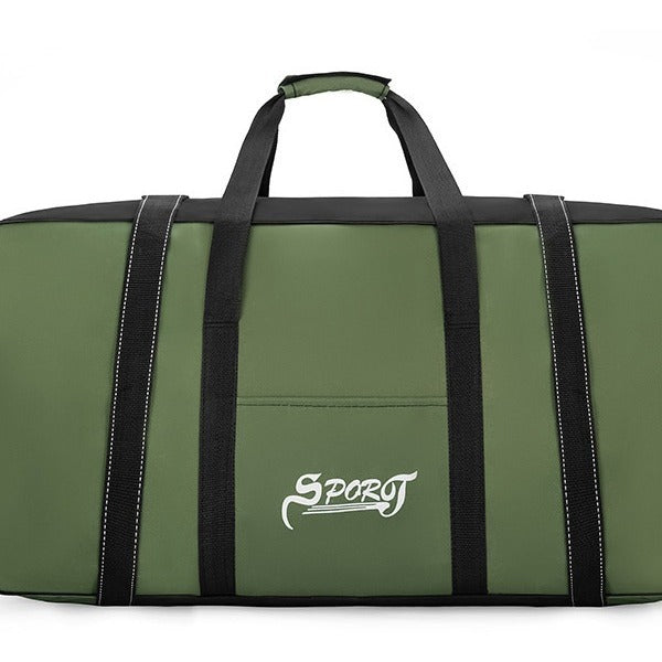Capacity Foldable Checked Accommodation Quilt Storage Travel Bags