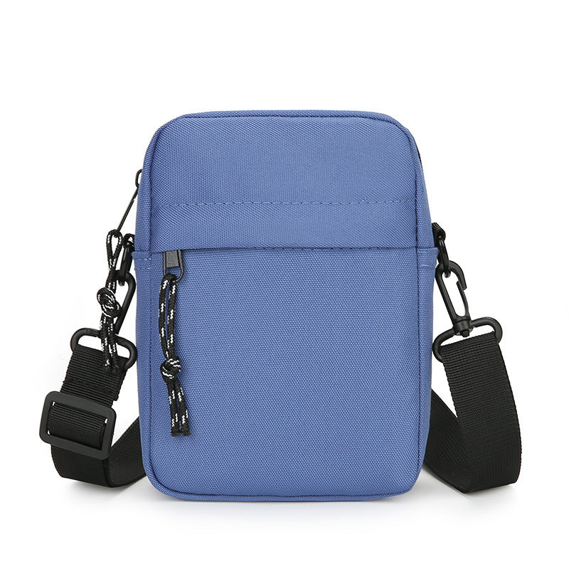 Men's Single Trendy Fashion Oxford Cloth Printed Men's Shoulder Bags