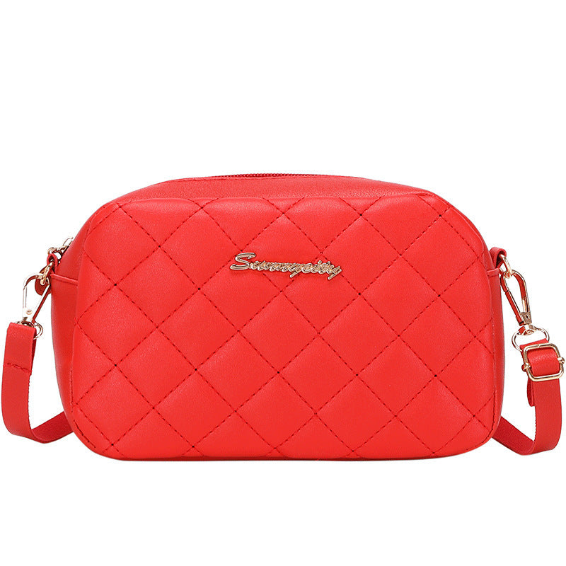 Women's Fashion Embroidered Christmas Diamond Stylish Crossbody Bags