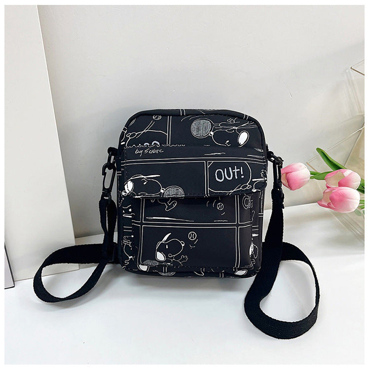Cool Popular Cartoon Cute Snoopy Mini Crossbody Bags