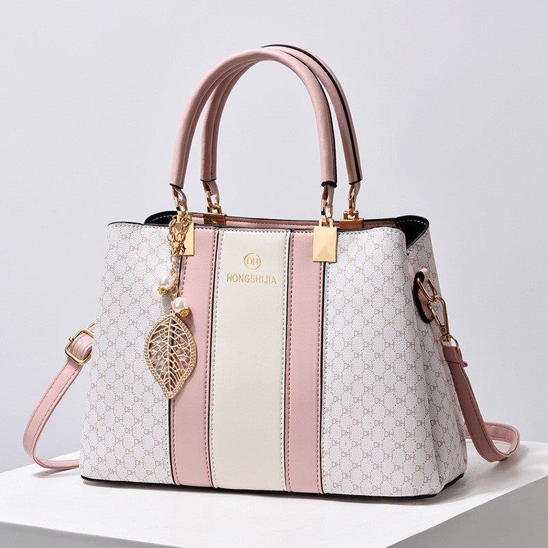 Women's Large Capacity Portable Printed Korean Style Crossbody Bags