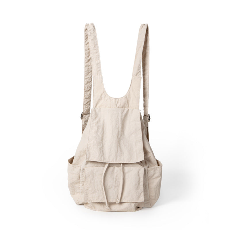 Women's Nylon Fabric Pleated Large Capacity Idle Bags