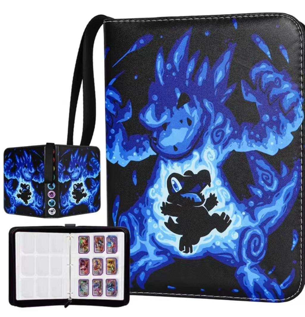 Magic Binder Zipper Waterproof Loose-leaf Storage Card Holder