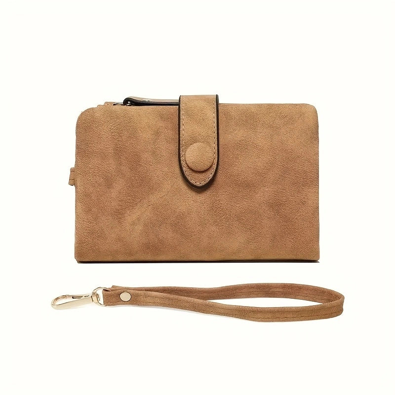 Women's Frosted Short Korean Style Fresh Cute Multiple Ladies Wallets