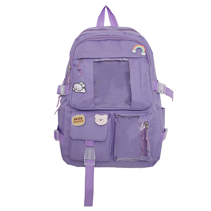 Women's Style Simple Junior Trendy Fashion Early Backpacks