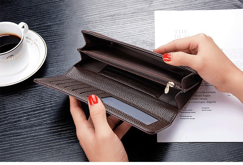 Women's Multiple Slots Long Large Capacity Lady's Ladies Wallets