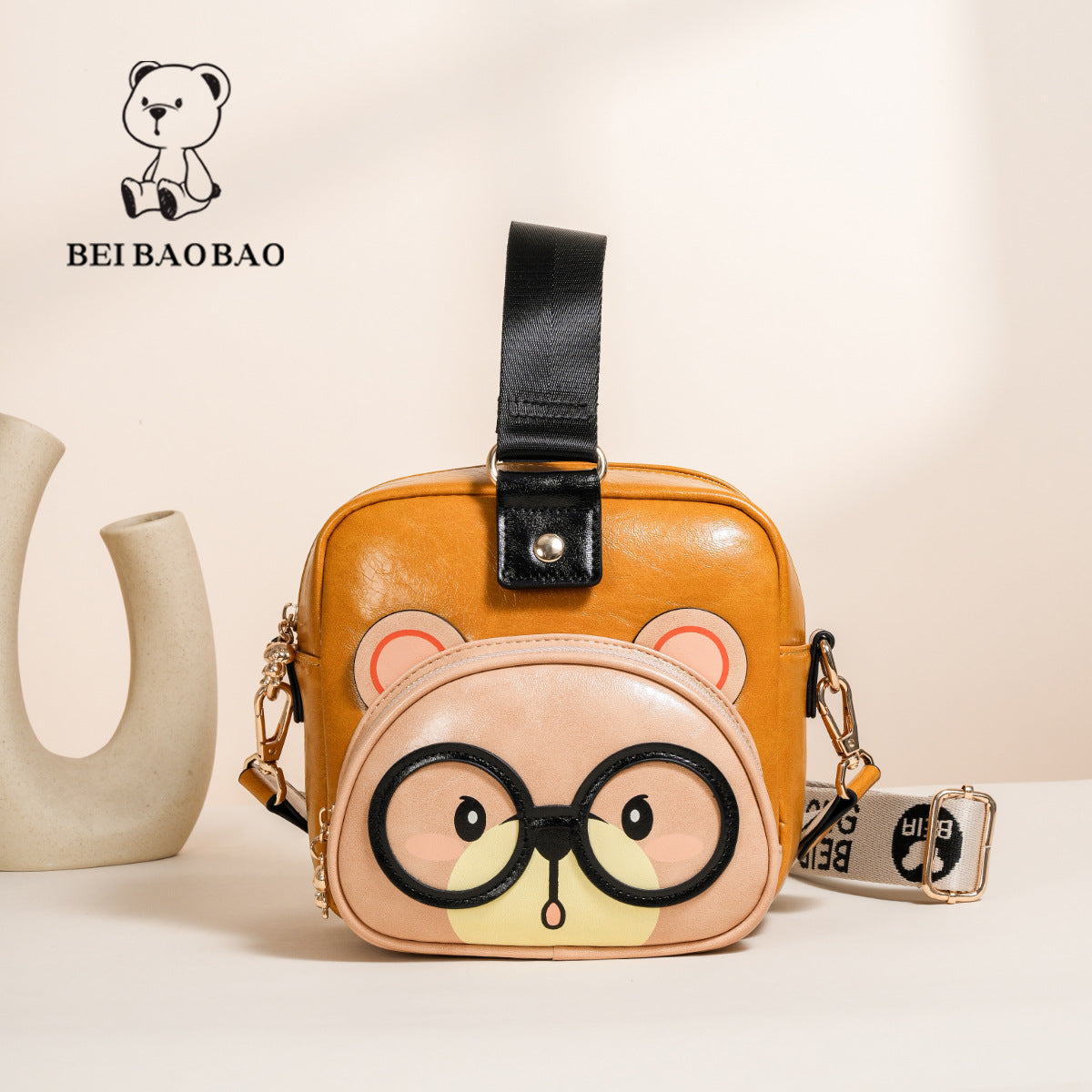 Women's Source Design Cartoon Portable One Crossbody Bags