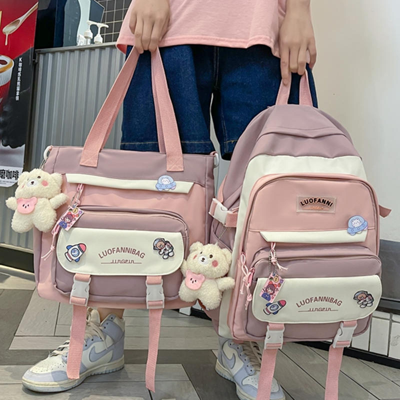 Female Mori Durable Junior High Large Middle School Students' Schoolbags