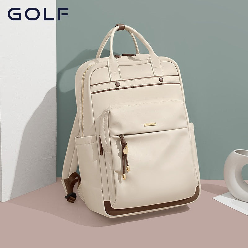 Women's Large Capacity Portable Inch Computer Canvas Backpacks