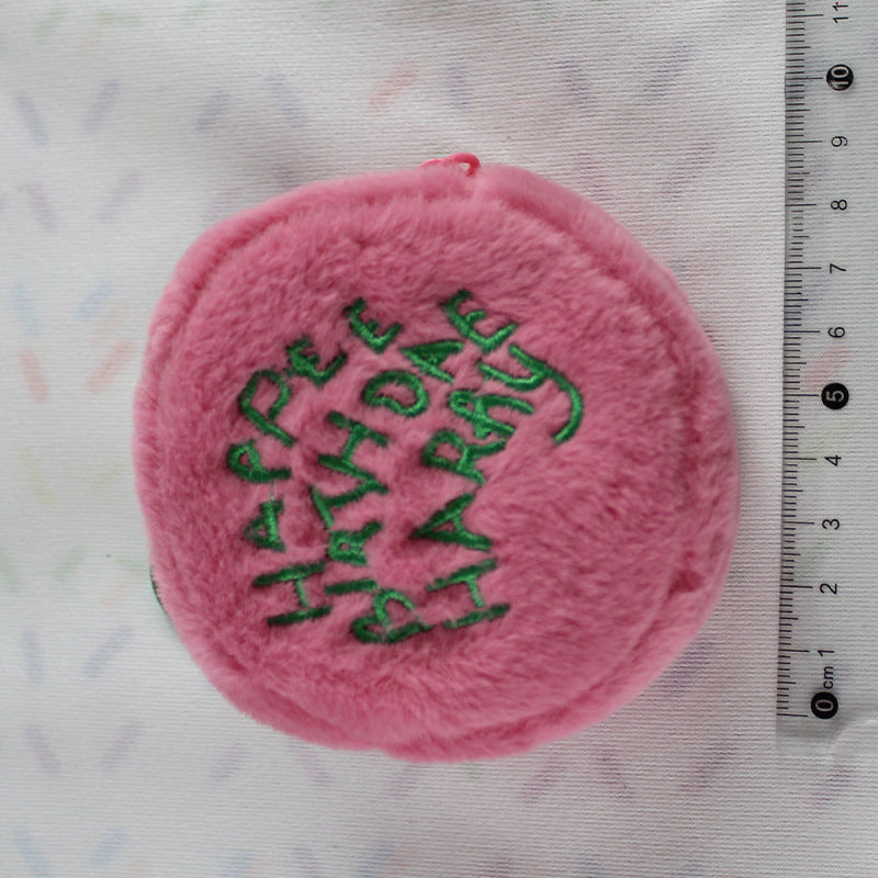 Style Simple Round Niche Earphone Portable Children's Coin Purse