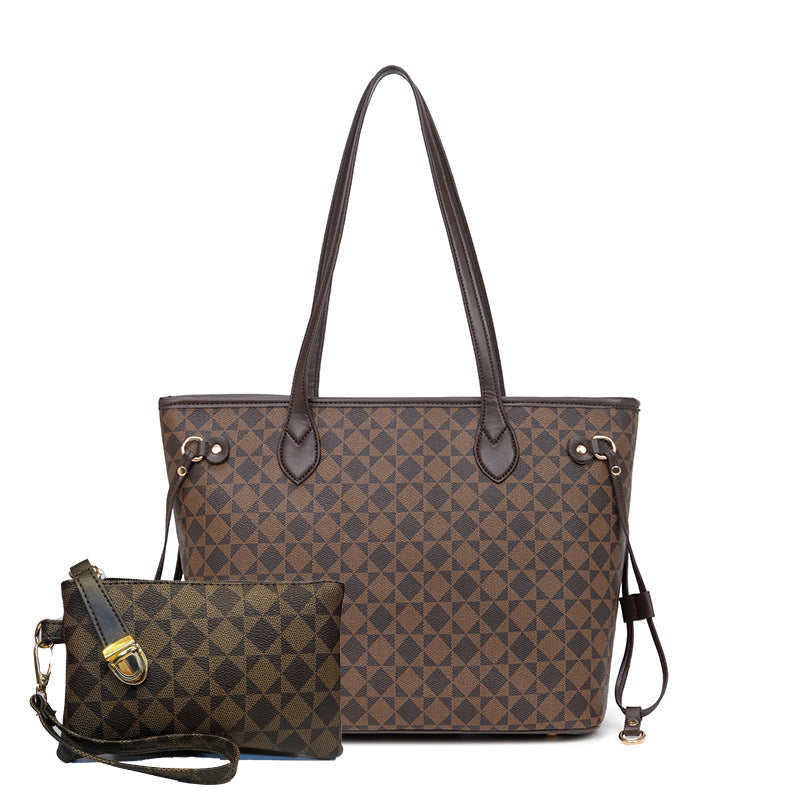 Classic Printing Mother Mummy Chess Box Tote Bags