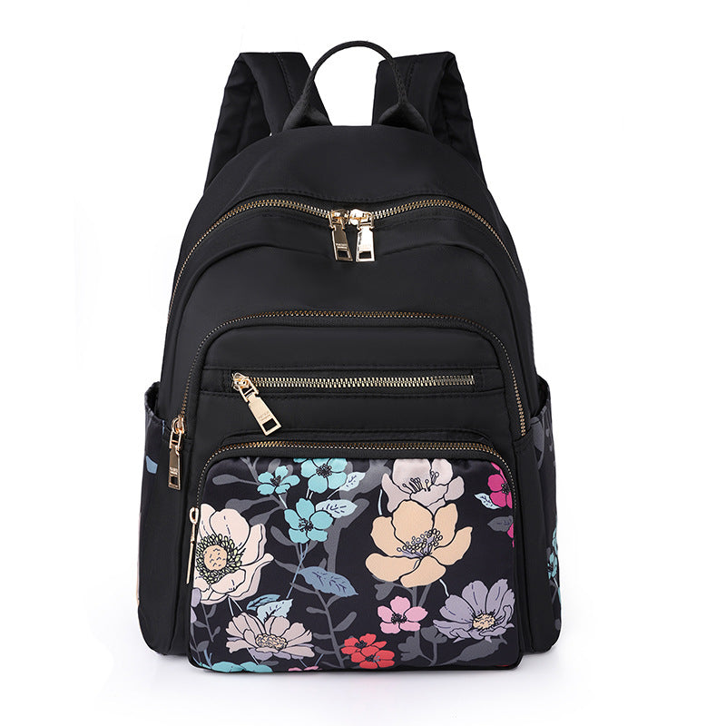 Women's Fashionable Waterproof Nylon Cloth Multifunctional Trendy Backpacks