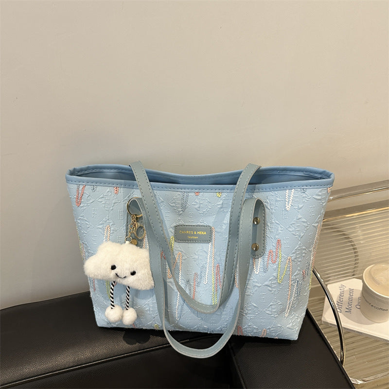 Women's Commute Large Capacity Nylon Cloth Western Shoulder Bags