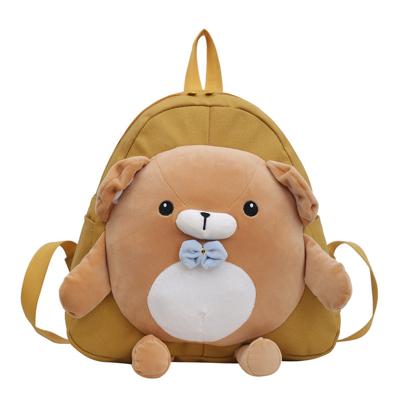 Women's Cartoon Doll Canvas Large Capacity Cute Backpacks