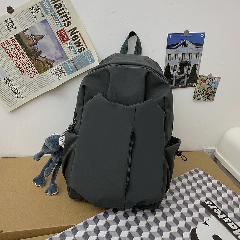 College Trendy Cool Simple Large Capacity Backpacks