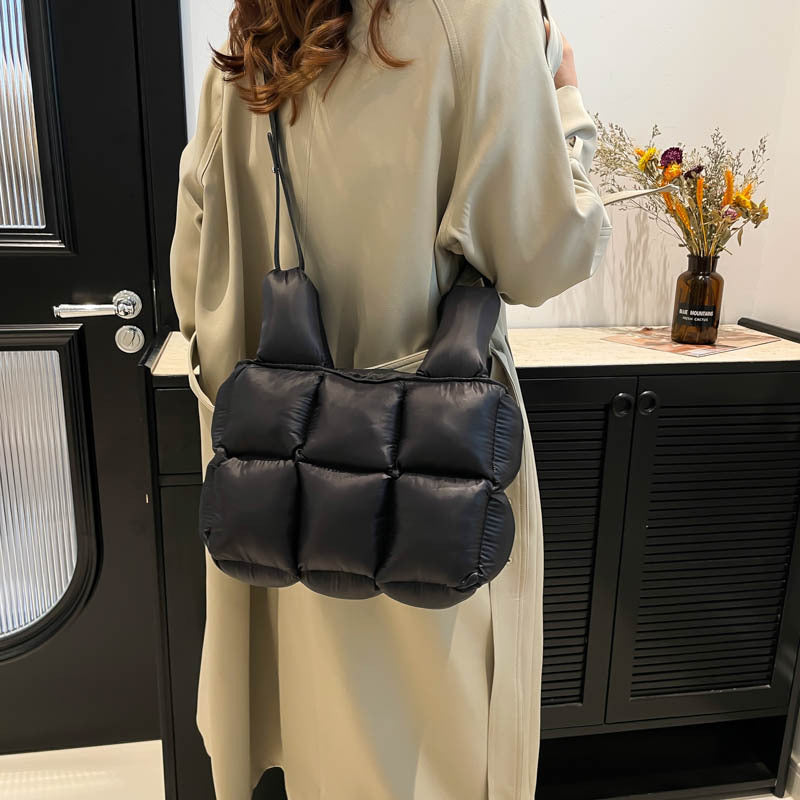 Soft Down Woman Cotton Dress Fashion Crossbody Bags