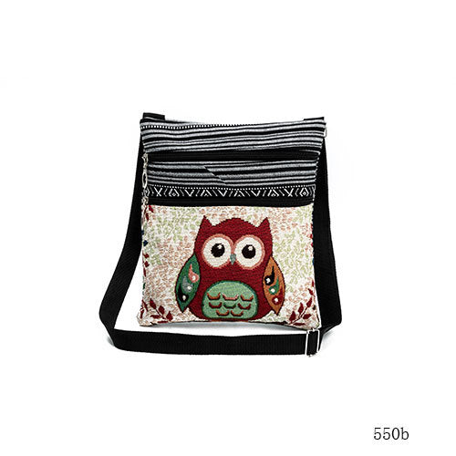 Women's Attractions Ethnic Characteristics Cloth Creative Style Cute Crossbody Bags