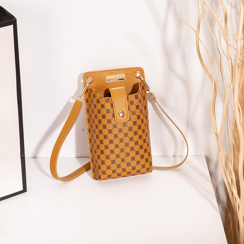 Women's Popular Printed Retro Mini Mobile Shoulder Bags