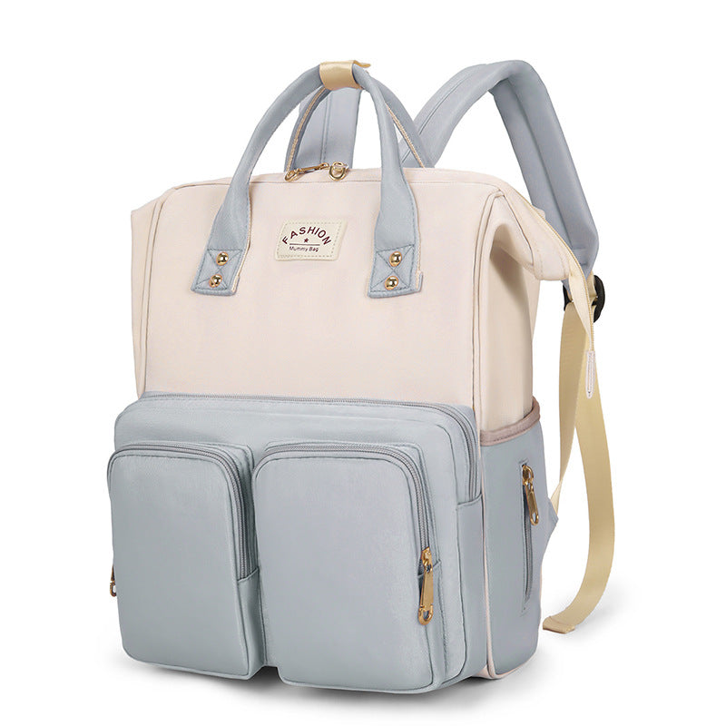 Women's Diaper Mom Fashion Waterproof Large Capacity Backpacks