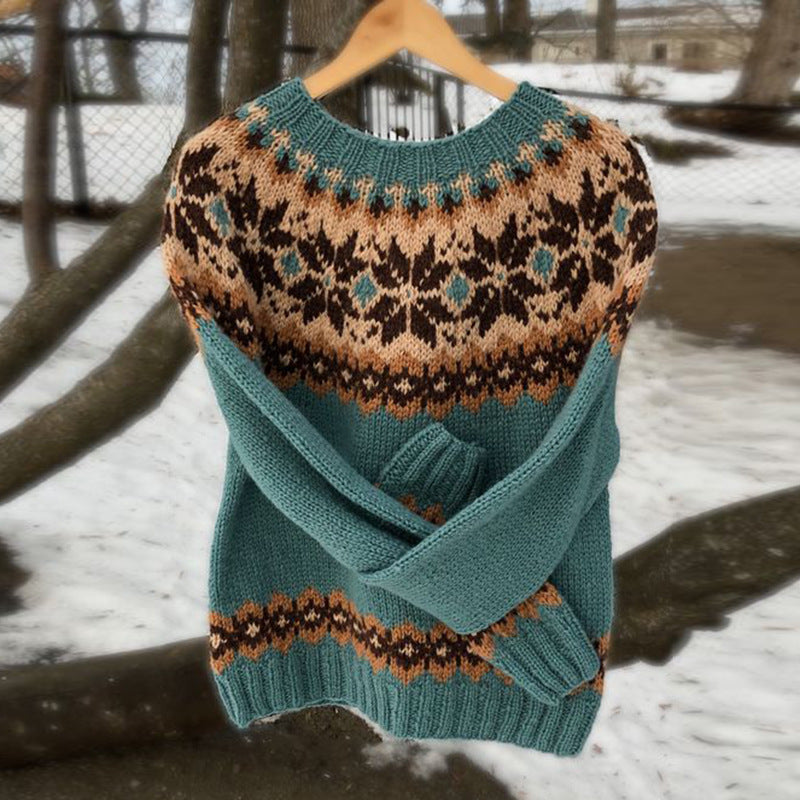 Women's Beautiful Pullover Loose Multicolor Fashionable Sweaters
