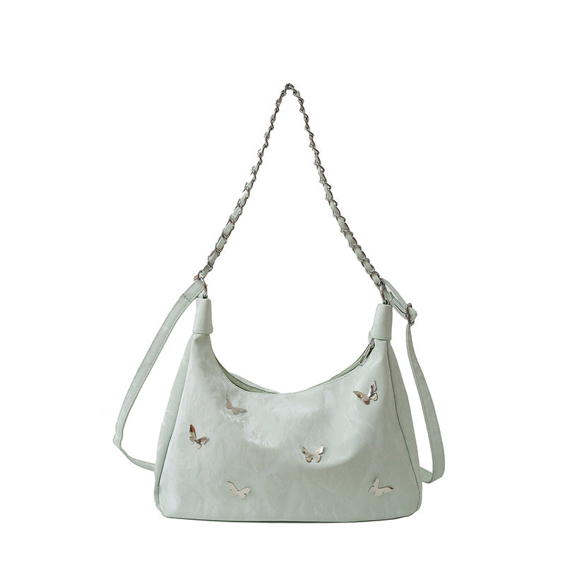 Women's Fashion Summer Butterfly Popular Underarm Large Bags