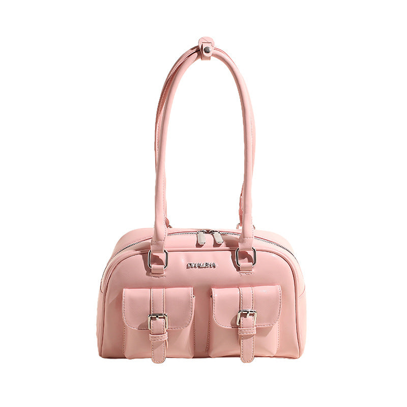 Women's Boston Trendy Wild Underarm Bowling Armpit Bags