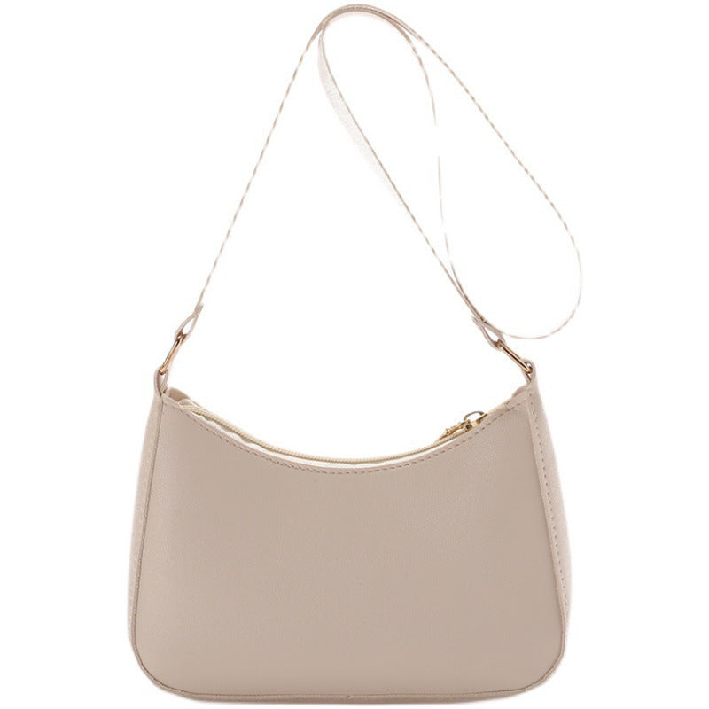 Women's Summer Fashion Simple Underarm Solid Color Shoulder Bags